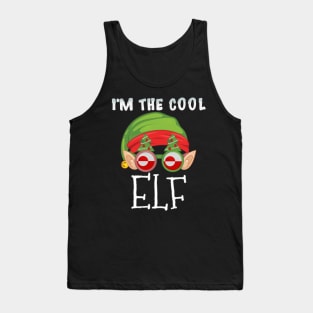 Christmas  I'm The Cool Greenlandic Elf - Gift for Greenlandic From Greenland Tank Top